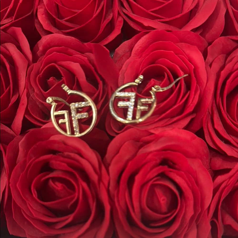 Gold Designer Earrings